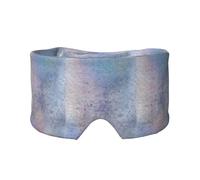 Impression scintillante et scintillante,Masque pour les yeux bloquant la lumière Cache-yeux et cache-oreilles pour le sommeil