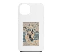 Impression sur Bois Japonais Edo Période Coque pour iPhone 13