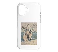 Impression sur Bois Japonais Edo Période Coque pour iPhone 16