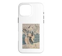 Impression sur Bois Japonais Edo Période Coque pour iPhone 16 Pro Max