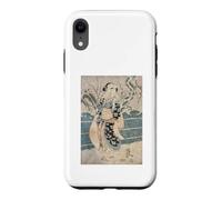 Impression sur Bois Japonais Edo Période Coque pour iPhone XR