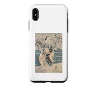 Impression sur Bois Japonais Edo Période Coque pour iPhone XS Max