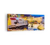 Impression sur Toile 100x40cm Tableaux Croatie Dubrovnik vieille ville
