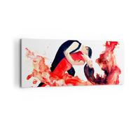 Impression sur Toile 100x40cm Tableaux Image Danse clubbing activités fille
