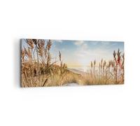 Impression sur Toile 100x40cm Tableaux Image Photo Épis De Maïs Côte Soleil