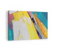 Impression sur Toile 100x70cm Tableaux Image Impasse Peintures Tridimensionnel