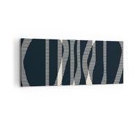 Impression sur Toile 120x50cm Tableaux Image Abstraction Artistique Créatif