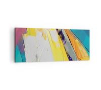 Impression sur Toile 120x50cm Tableaux Image Impasse Peintures Tridimensionnel