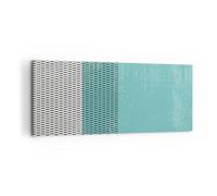 Impression sur Toile 120x50cm Tableaux Image Photo Abstraction Moderne Tirets