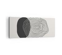 Impression sur Toile 120x50cm Tableaux Image Photo Abstraction Tache Bocaux