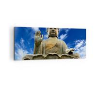 Impression sur Toile 120x50cm Tableaux Image Photo Asie bouddha culture
