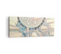 Impression sur Toile 120x50cm Tableaux Image Photo Boho Ornement Pendentif