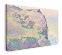 Impression sur Toile (120x80cm): Claude Monet - La Pointe du Petit Ailly