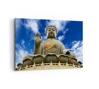 Impression sur Toile 120x80cm Tableaux Image Photo Asie bouddha culture
