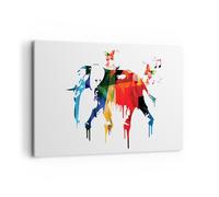 Impression sur Toile 120x80cm Tableaux Image Photo Éléphant faune imaginaire