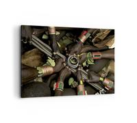 Impression sur Toile 120x80cm Tableaux Image Photo Ethiopie Rituel Tribu