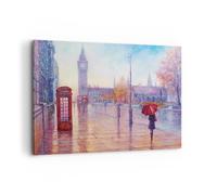 Impression sur Toile 120x80cm Tableaux Image Photo Grand Ben Parapluie