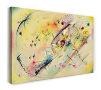 Impression sur toile (120x80cm): Wassily Kandinsky - Image lumineuse (1913)