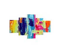 Impression sur Toile 125x70cm Tableaux Image Abstraction conception graphiques