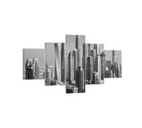 Impression sur Toile 125x70cm Tableaux Image Gratte-ciel Photographie Dubaï