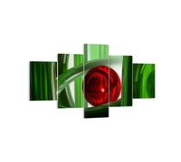 Impression sur Toile 125x70cm Tableaux Image Infographie 3d moderne composition