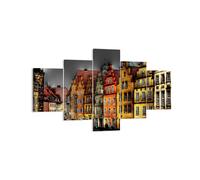 Impression sur Toile 125x70cm Tableaux Image maisons monuments historiques