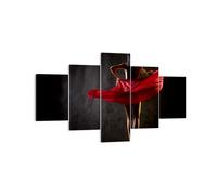 Impression sur Toile 125x70cm Tableaux Image Photo Beauté corps danseuse fille