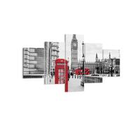 Impression sur Toile 125x70cm Tableaux Image Photo Cabanon Téléphone Londres