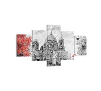 Impression sur Toile 125x70cm Tableaux Image Photo Cathédrale Berlin Amoureux