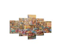 Impression sur Toile 125x70cm Tableaux Image Photo Couleurs Ville Turquie
