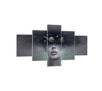 Impression sur Toile 125x70cm Tableaux Image Photo Quinoa Femme Visage