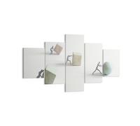 Impression sur Toile 125x70cm Tableaux Image Photo Symbole Boule Cube Decoration