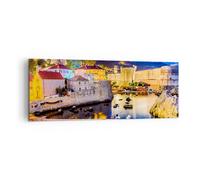 Impression sur Toile 140x50cm Tableaux Croatie Dubrovnik vieille ville