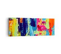 Impression sur Toile 140x50cm Tableaux Image Abstraction conception graphiques
