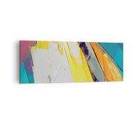 Impression sur Toile 140x50cm Tableaux Image Impasse Peintures Tridimensionnel