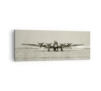 ARTTOR Impression sur Toile Moderne 140x50 cm Avions Vintage - 4184