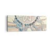 Impression sur Toile 140x50cm Tableaux Image Photo Boho Ornement Pendentif