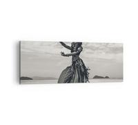 Impression sur Toile 140x50cm Tableaux Image Photo Danseur Folk Oriental