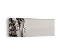 Impression sur Toile 140x50cm Tableaux Image Photo Femme Bracelet Ancien