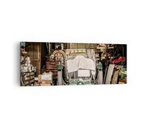 Impression sur Toile 140x50cm Tableaux Image Photo Historique Voiture Garage