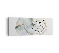 Impression sur Toile 140x50cm Tableaux Image Photo Moderne Abstraction Taches