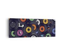 Impression sur Toile 140x50cm Tableaux Image Photo Plaques Vinyle Graphiques