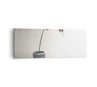 Impression sur Toile 140x50cm Tableaux Image Photo Symbole Rose Souffrance