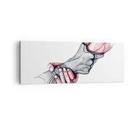 Impression sur Toile 140x50cm Tableaux Les mains les partenariats aide soutien