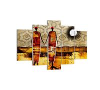 Impression sur Toile 150x100cm Tableaux Image Couple afrique désert folklore