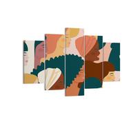 Impression sur Toile 150x100cm Tableaux Image Femmes Multiculturalisme Moderne