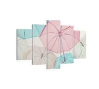 Impression sur Toile 150x100cm Tableaux Image Parapluies Ampoule improvisation