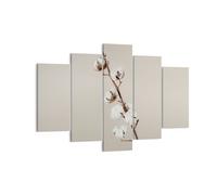 Impression sur Toile 150x100cm Tableaux Image Photo Coton Brindille Boho