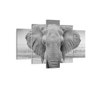 Impression sur Toile 150x100cm Tableaux Image Photo Éléphant Afrique Des Animaux
