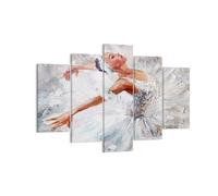 Impression sur Toile 150x100cm Tableaux Image Photo Femme danse ballet corps